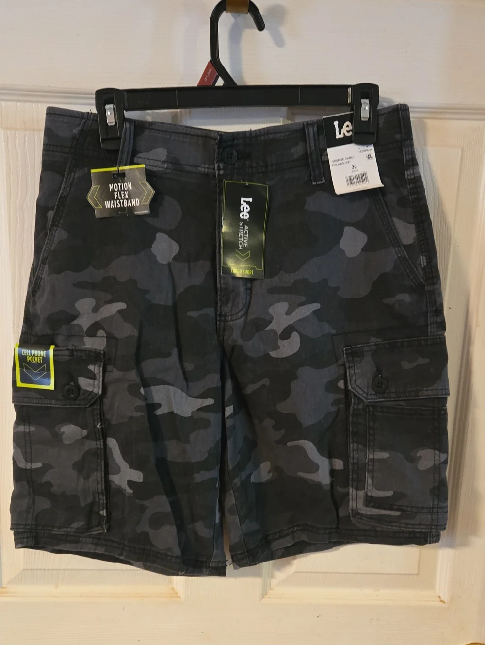 Lee Active Stretch Camo Cargo Shorts